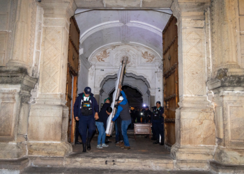 MCD coordina el traslado de obras del Museo de Arte Colonial al Munag./Foto: MCD.