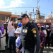 Despliegue de agentes de la PNC en el Solemne Cortejo Procesional de Jesús Nazareno del Consuelo del Templo de la Recolección. / Foto: PNC