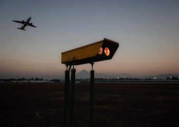 Las luces PAPI son un sistema importante para la seguridad de la aproximación de las aeronaves.
