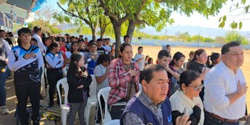 Alumnos del INEB de Telesecundaria de Zacapa arrancan actividades académicas