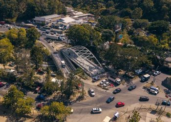 Covial acelera trabajos en el puente Villalobos 1, para entregarlo lo más pronto posible.