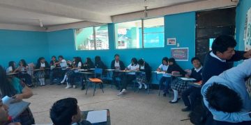 Jóvenes aprenden sobre los nahuales./Foto: MCD.