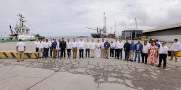 Presidente participó en la entrega de utilidades al puerto Santo Tomás de Castilla. (Foto: Alex Jacinto)