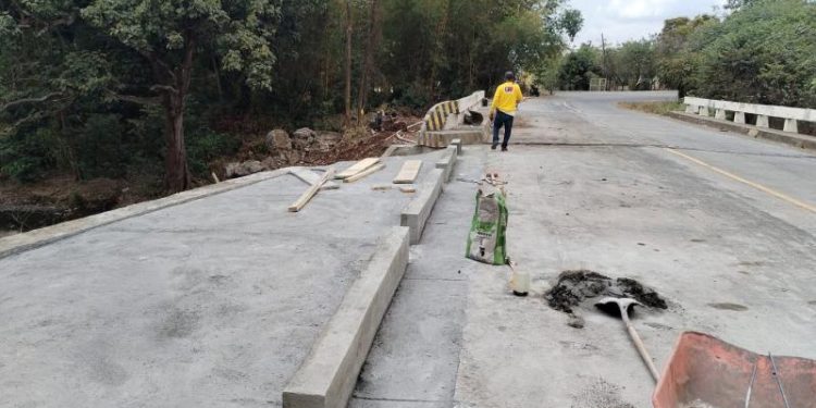 CIV está por finalizar trabajos en el puente Cantel. (Foto: CIV)