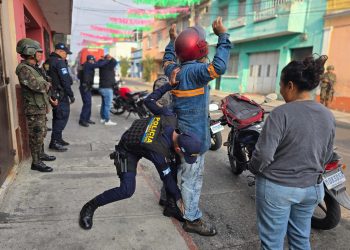 Operativos desarrollados durante estado de sitio. / Foto: PNC