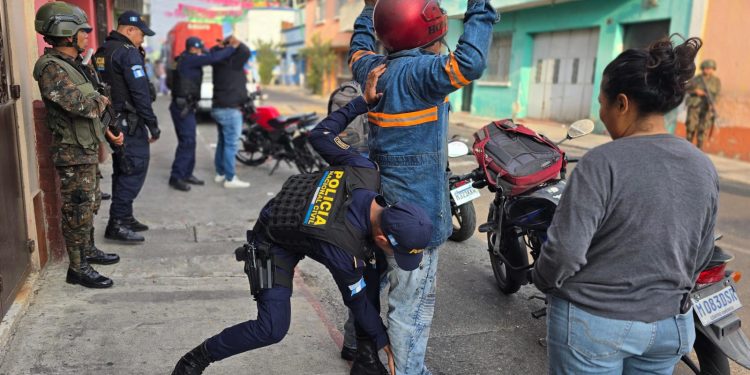 Operativos desarrollados durante estado de sitio. / Foto: PNC
