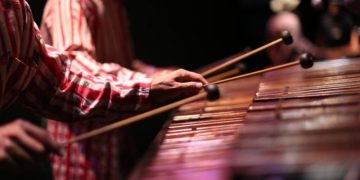 MCD organizó la celebración del Día Nacional de la Marimba, este viernes en la Plaza de la Constitución. / Foto: MCD.