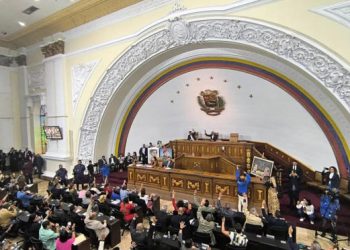 La Asamblea Nacional de Venezuela (parlamento) aprobó en primera lectura el proyecto de amnistía para presos políticos. / Foto: EFE, Asamblea Nacional.