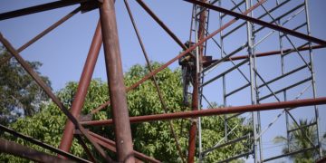 Supervisan proyecto de mejoramiento del sistema de agua potable en Champerico