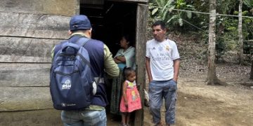 El Registro Social de Hogares recorre comunidades de El Estor./Foto: Mides.