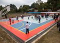 Inauguran cancha deportiva en la Escuela de Chahilpec, San Pedro Carchá