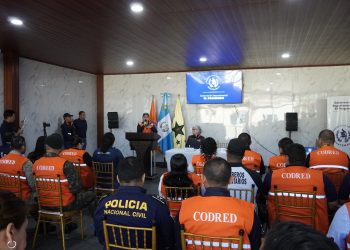 Acto de juramentación y acreditación de la Codred de El Progreso