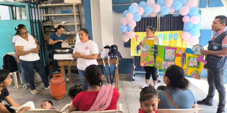 Promueven hábitos saludables en jornada “Tu cuerpo, tu salud” en El Asintal