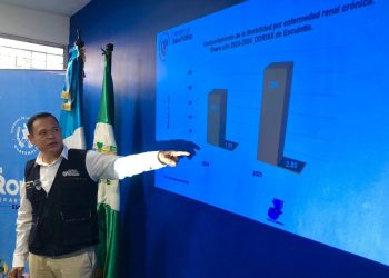 Dan seguimiento a las acciones en materia de salud y educación en Escuintla