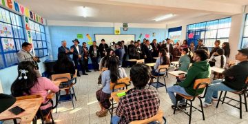 Inauguran Instituto Nacional de Educación Diversificado en la aldea Barraneché, Totonicapán