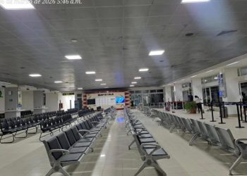 Aeropuerto Mundo Maya desarrolla trabajos de mantenimiento./Foto: DGAC.