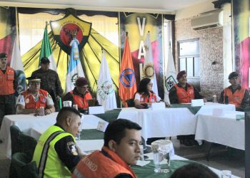 Ejercicio Nacional de Supresión de Incendios Forestales fortalece respuesta a emergencias en Suchitepéquez