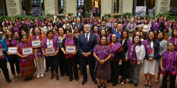 Seprem presenta avances en la Política Nacional de Promoción y Desarrollo Integral de las Mujeres./Foto: Álvaro Interiano.