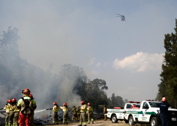 Desarrollan III Simulacro Nacional de Incendios Forestales./Foto CIV.