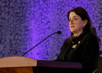 Ministra de Cultura y Deportes, Liwy Grazioso. / Foto: Gobierno de Guatemala.