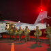 El salto aerotransportado nocturno permitió desplegar personal militar en puntos estratégicos de la frontera. / Foto: Ejército