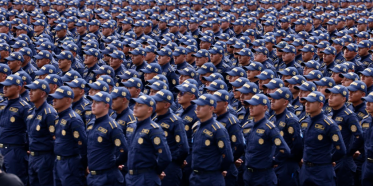 Graduación de la 57 promoción de agentes de la PNC. / Foto: Alex Jacinto.