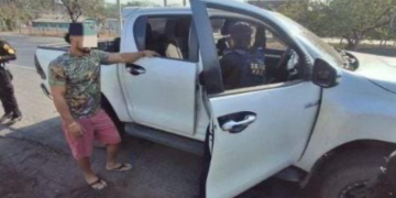 PNC efectuó la Wilber Antonio N, alias “Piolín”, quien cuenta con una orden de aprehensión con fines de extradición hacia Estados Unidos. / Foto: PNC