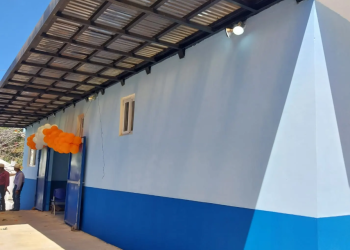 Nuevo Puesto de Salud beneficiará a más de tres mil 700 habitantes en Los Achiotes, Moyuta. (Foto: MSPAS)