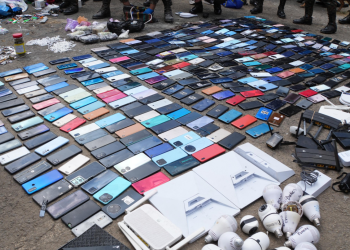 Hallazgos durante requisa en Pavón. / Foto: SP