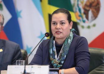 La ministra de Agricultura afirmó que en la conferencia regional de la FAO intercambió experiencias con otros países./Foto: Edgar Marra FAO.