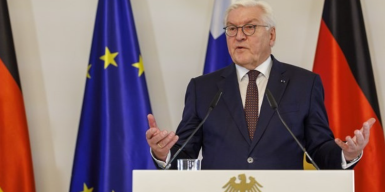 El presidente alemán, Frank-Walter Steinmeier. Foto EFE/EPA