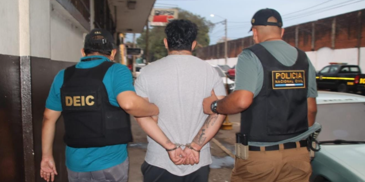 PNC captura en Escuintla a extraditable requerido por Estados Unidos por delitos sexuales