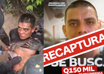 osé Carmelo Sinay Ortiz, alias Inquieto o Style, uno de los 20 pandilleros que se fugaron del Centro de Detención para Hombres Fraijanes II. / Foto: PNC