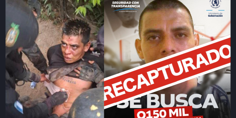 osé Carmelo Sinay Ortiz, alias Inquieto o Style, uno de los 20 pandilleros que se fugaron del Centro de Detención para Hombres Fraijanes II. / Foto: PNC