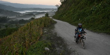 Comunidad de Zona Reina agradece la rehabilitación de vías. (Foto: Byron de la Cruz y Noé Pérez)