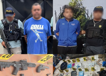 Capturan a narcomenudistas e incautan más de 60 mil quetzales en allanamientos de la PNC.