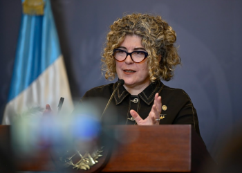 Ministra de Economía, Gabriela García.