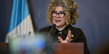 Ministra de Economía, Gabriela García.