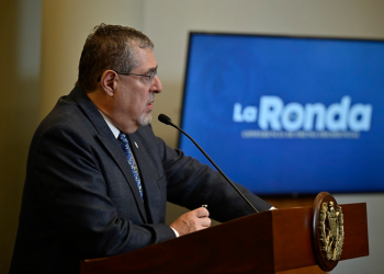 Presidente detalla resultados del estado de prevención./Foto: Álvaro Interiano.