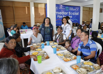 Habilitan comedor social fijo en Purulhá, Baja Verapaz./Foto: Mides.