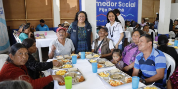 Habilitan comedor social fijo en Purulhá, Baja Verapaz./Foto: Mides.