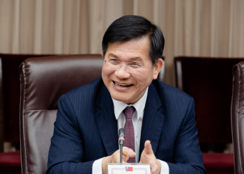Ministro Lin Chia-lung. / Foto: Ministerio de Asuntos Exteriores de la República de China (Taiwán).
