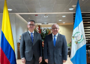 Canciller guatemalteco arribó a Colombia para participar en el Foro de Alto Nivel Celac-África