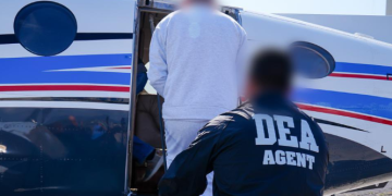 Extradición del ciudadano guatemalteco Elmer Antonio Pancan Barrios, alias Chepio. / Foto: @usembassyguate