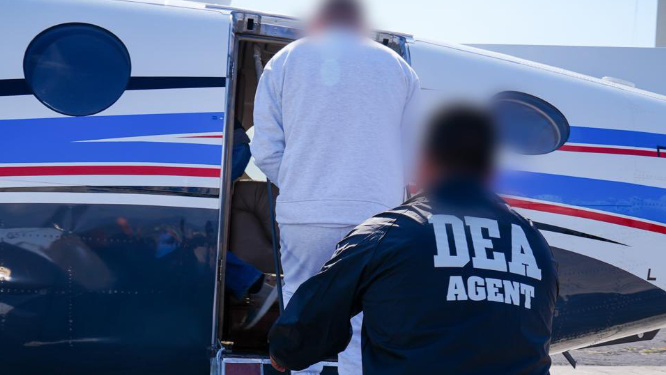 Extradición del ciudadano guatemalteco Elmer Antonio Pancan Barrios, alias Chepio. / Foto: @usembassyguate