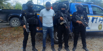 Sergio Abisaí Chacón Aldana, extraditable requerido por autoridades de Estados Unidos. / Foto: PNC.