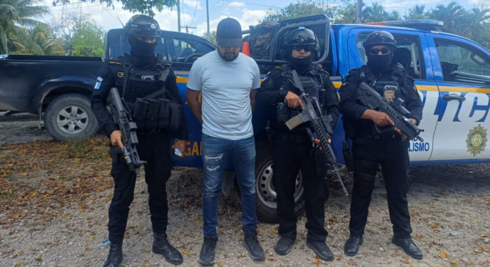 Sergio Abisaí Chacón Aldana, extraditable requerido por autoridades de Estados Unidos. / Foto: PNC.