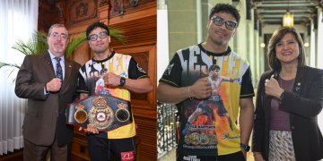 Binomio presidencial felicita a Lester Martínez por el título mundial de boxeo