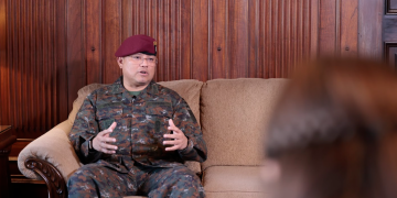 Ministro de la Defensa Henry Saenz. / Foto: Analí Camey