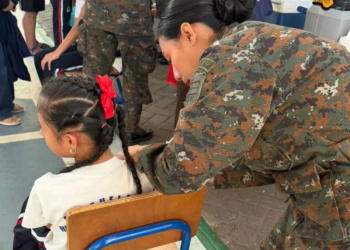 MSPAS lleva jornada médica preventiva a escuelas públicas. / Foto: MSPAS.